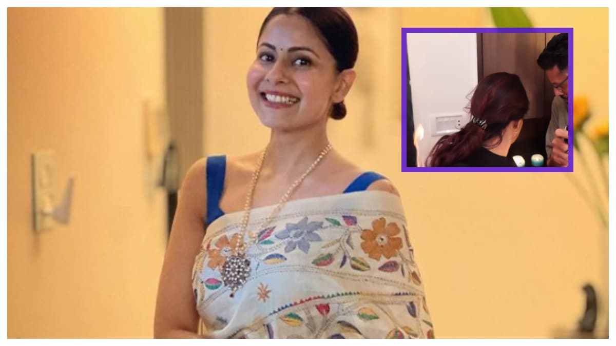 Chhavi Mittal hair Catching Fire Chhavi Mittal hair Catching Fire