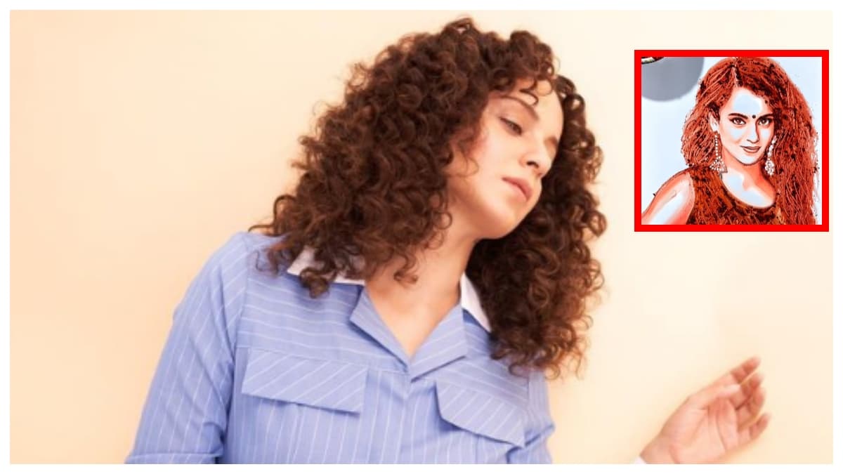 इंटरनेट पर Kangana Ranaut  की 'चटपटी पेंटिंग' वायरल, यूजर्स कर रहे आर्टिस्ट की जमकर तारीफ
