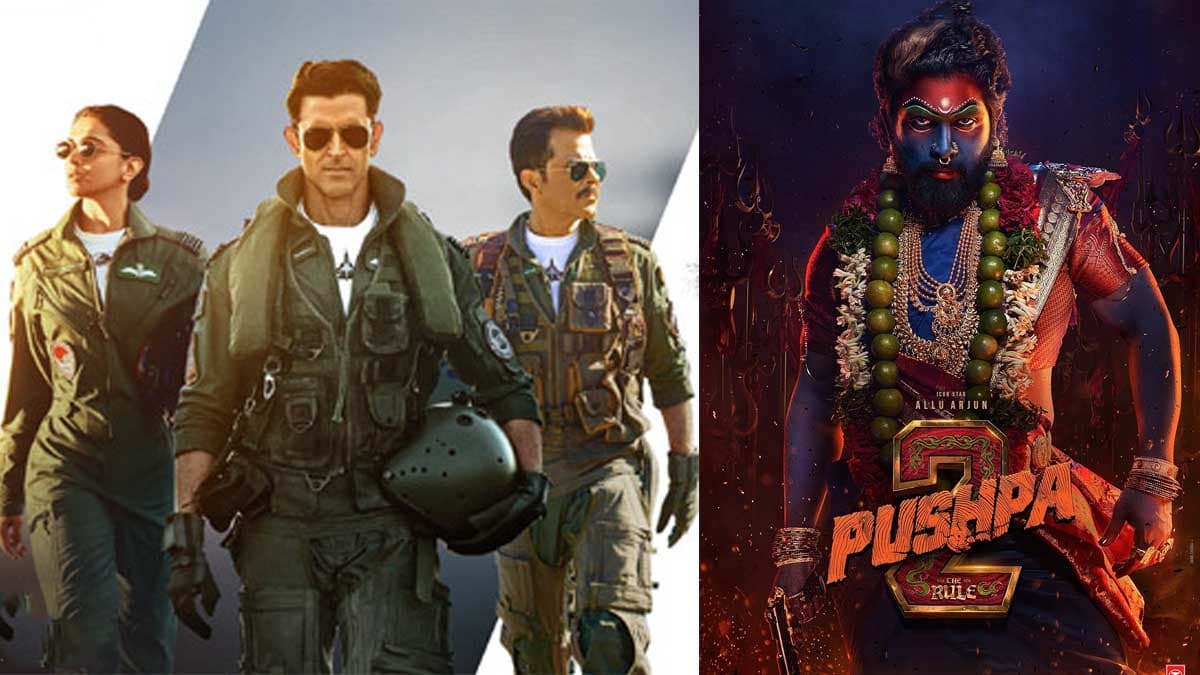 Fighter से Pushpa 2 तक... ये छह बड़ी फिल्में साल 2024 में सिनेमाघरों में मचाएंगी तबाही
