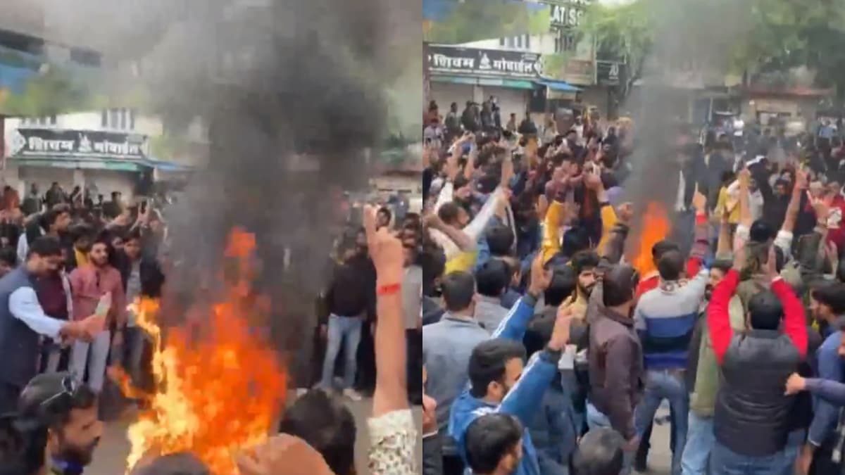 करणी सेना अध्यक्ष की हत्या को लेकर समर्थकों ने की आगजनी, जोधपुर में रेलवे ट्रैक किया जाम