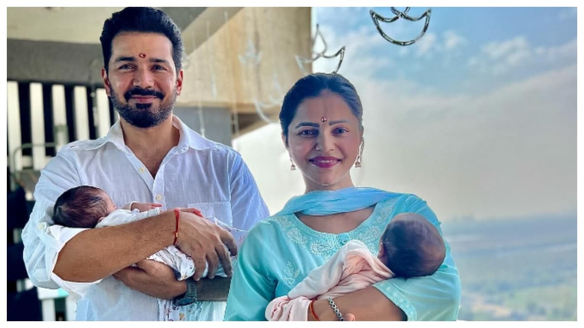 Rubina Dilaik ने एक महीने तक क्यों छुपाई बेटियों के जन्म की गुडन्यूज? अब एक्ट्रेस के पति ने किया खुलासा