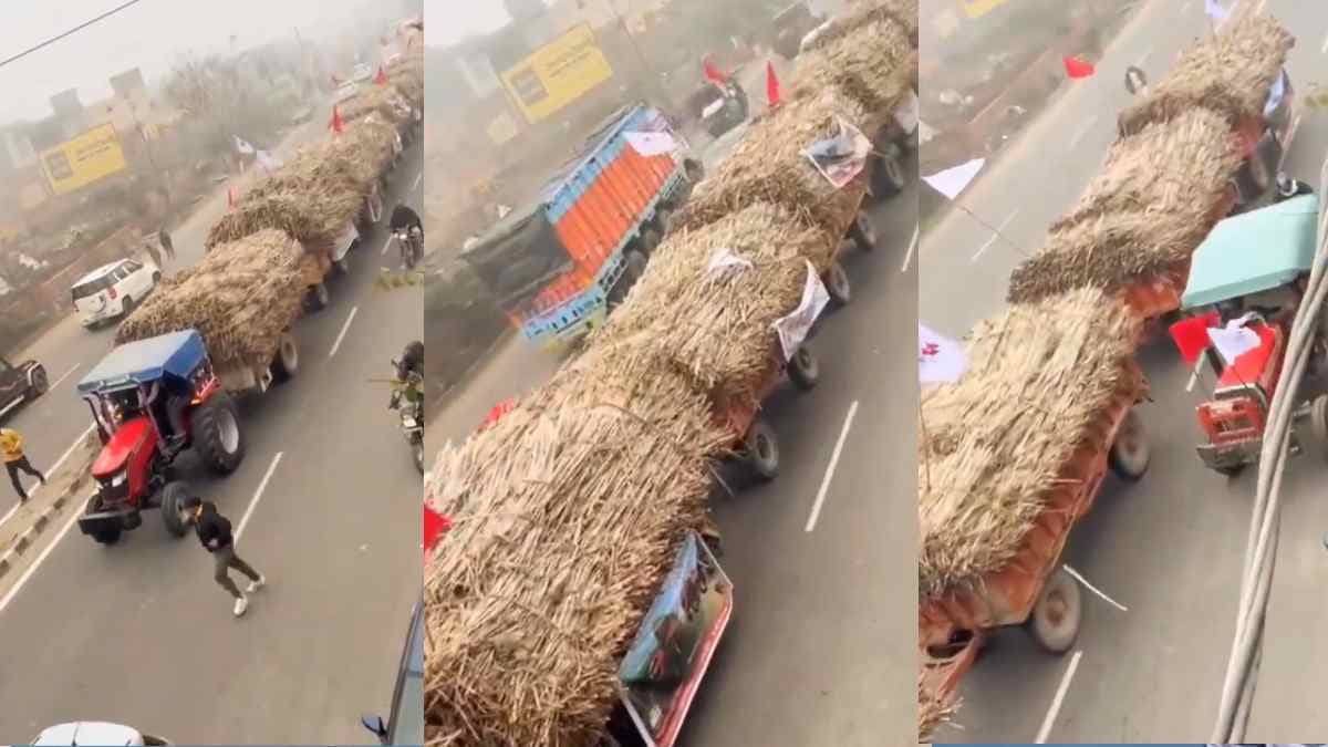 Video :  20 ट्रॉली को अकेले खींच ले गया ये ट्रैक्टर, लोग बोले- ये तो रेलगाड़ी बना दिया