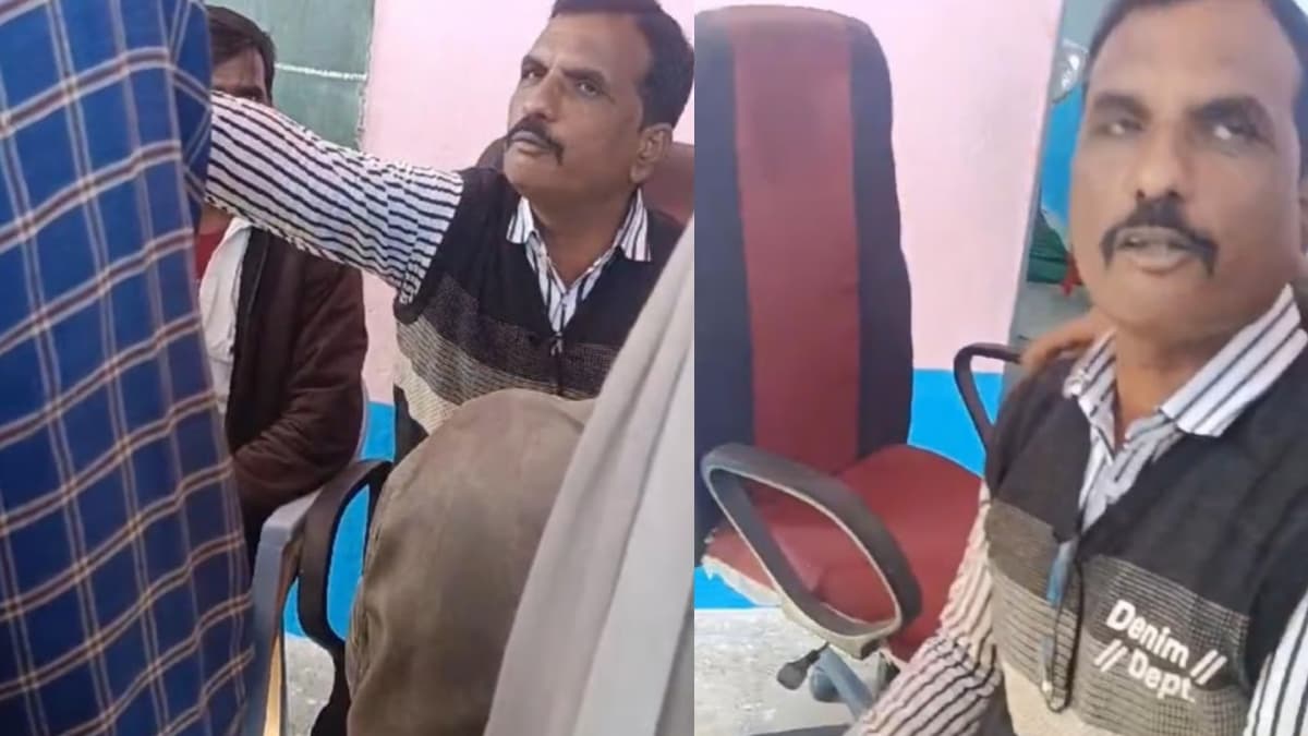 'मुझे सस्पेंड कर दो' ऑन-ड्यूटी ग्राम पंचायत सचिव ने नशे में कहा, वीडियो वायरल