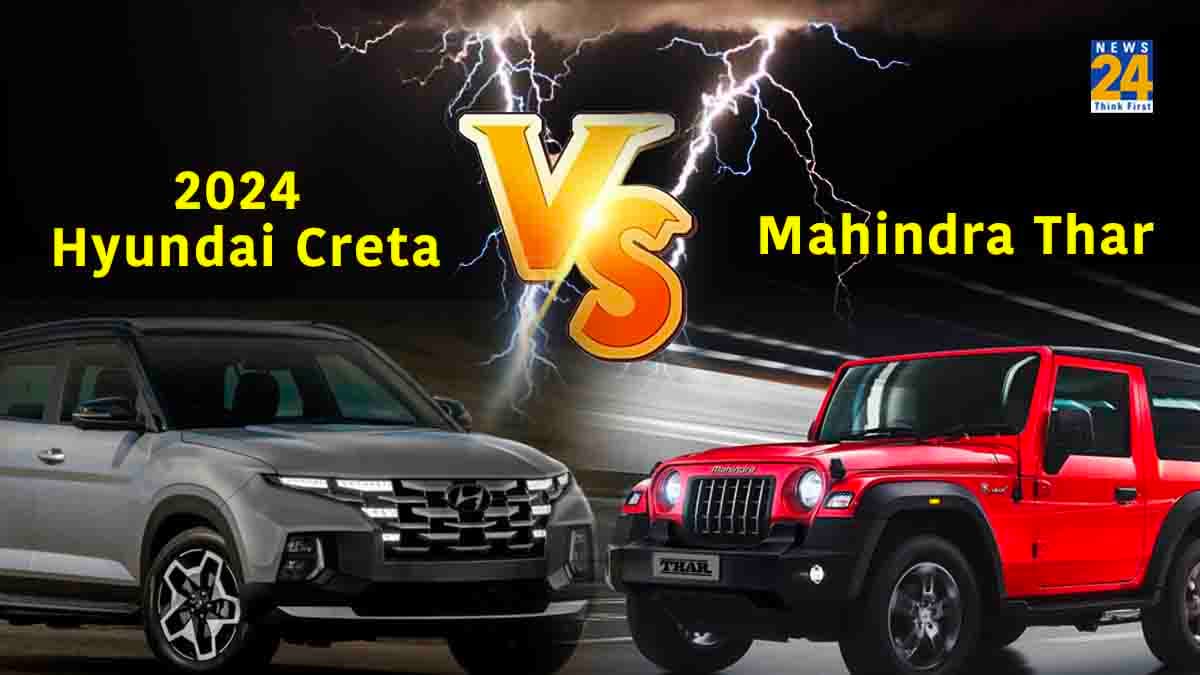 2024 Hyundai Creta या Mahindra Thar, कौन सी SUV आपके लिए रहेगी बेस्ट?