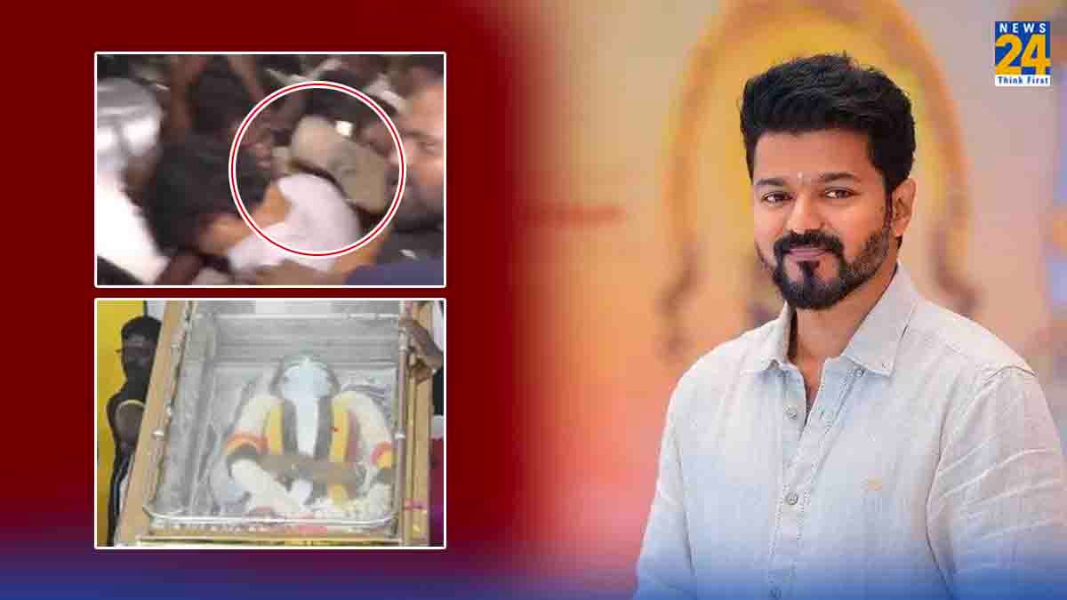 Vijayakanth के अंतिम संस्कार में Thalapathy Vijay पर चप्पल से हमला, वीडियो वायरल