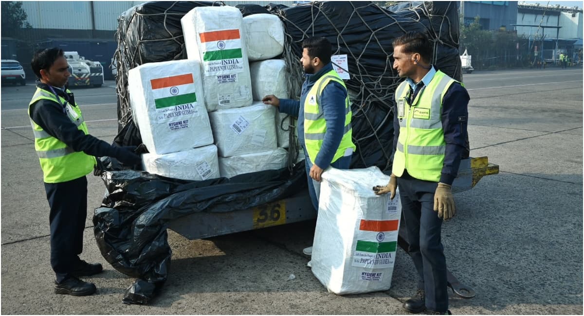 तबाह हुए पापुआ न्यू गिनी की मदद को आगे आया भारत, भेजी खान-पान और दवाओं की पहली खेप
