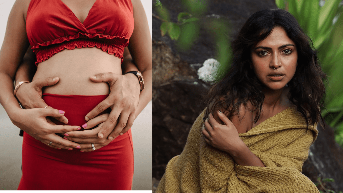 पहले बच्चा फिर शादी, Dia Mirza और Alia Bhatt के ट्रेंड पर चलीं Amala Paul!