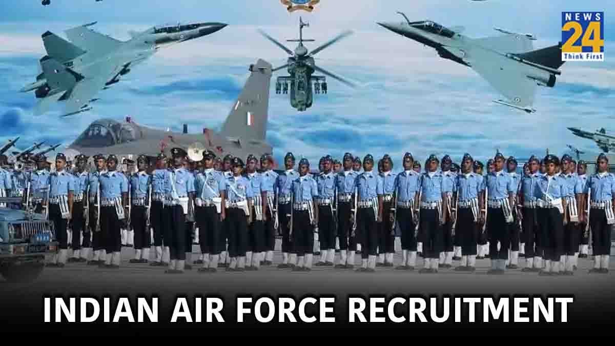 Indian Airforce में अग्निवीर भर्ती; 3500 पद, 40 हजार सैलरी, 17 से ऑनलाइन अप्लाई, जानें कैसे करें?