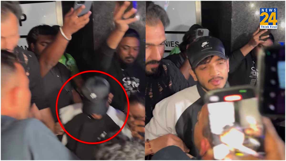 नहीं थम रहा Munawar Faruqui का क्रेज, धक्का-मुक्की में गिरे Bigg Boss विनर; वीडियो वायरल