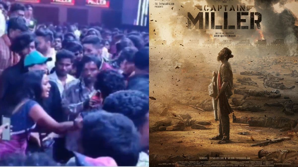 Dhanush की Captain Miller की प्री-स्क्रीनिंग के दौरान महिला से छेड़छाड़, पिटाई का Video Viral