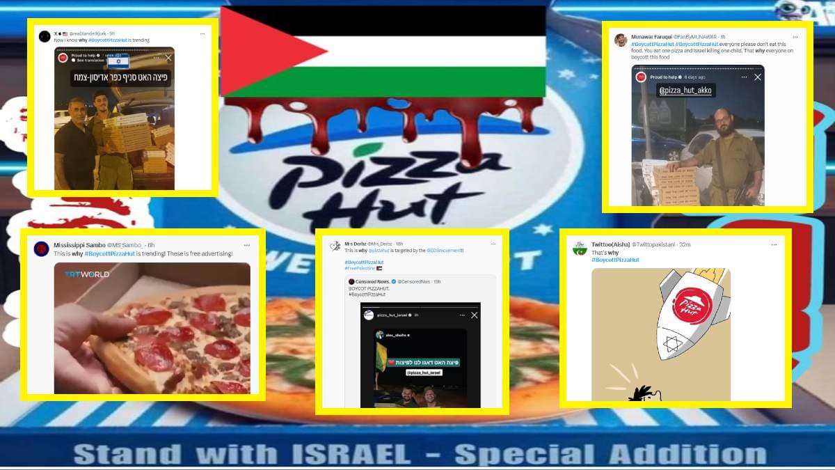 X हैंडल पर क्यों ट्रेंड हो रहा #BoycottPizzaHut, इजराइल-हमास युद्ध से खास कनेक्शन