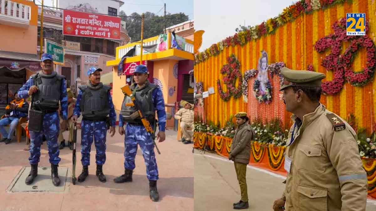 Ram Mandir Security: अयोध्या बनी अभेद्य किला, सरयू में की जा रही नाव से गश्त