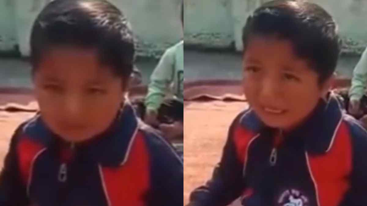 टीचर से ऐसा क्या बोला गया बच्चा कि हैरत में पड़े लोग, वायरल हो रहा है वीडियो