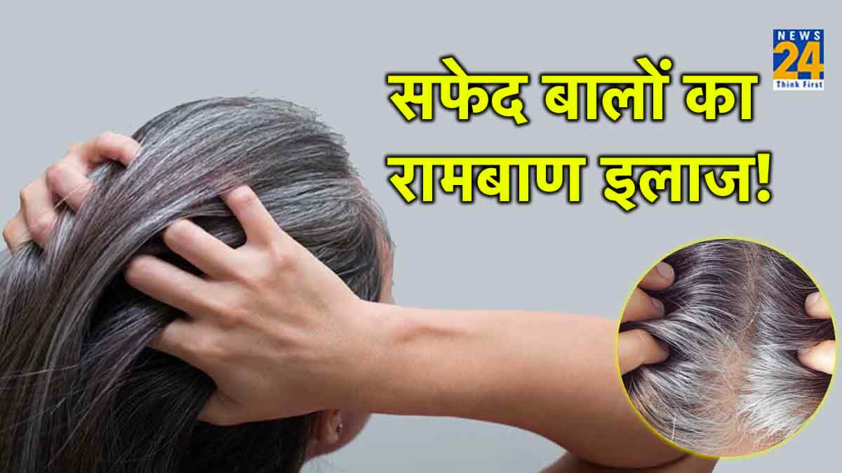 White hair problems: उम्र से पहले हो गए हैं सफेद बाल? इन 4 घरेलू तरीके से करें काले