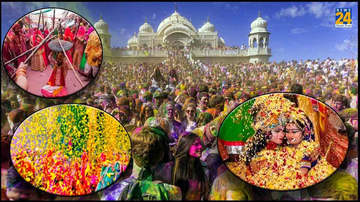 Braj Holi 2024: ब्रज में क्यों खास है लट्ठमार होली, यहां देखें 40 दिनों का ब्रज होली शेड्यूल