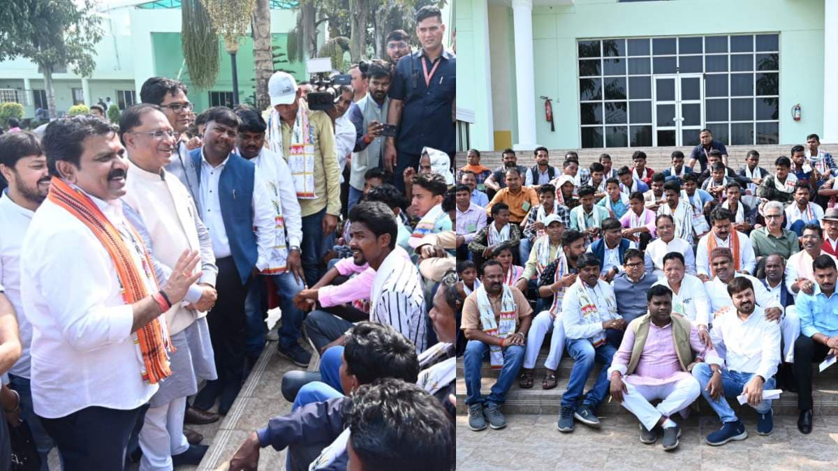 छत्तीसगढ़ के हिड़मा के लोगों ने देखा लोकतंत्र का मंदिर, सीएम बोले- आपके बिना विकास नहीं
