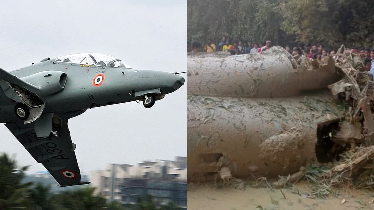 Crashed Hawk Mk-132