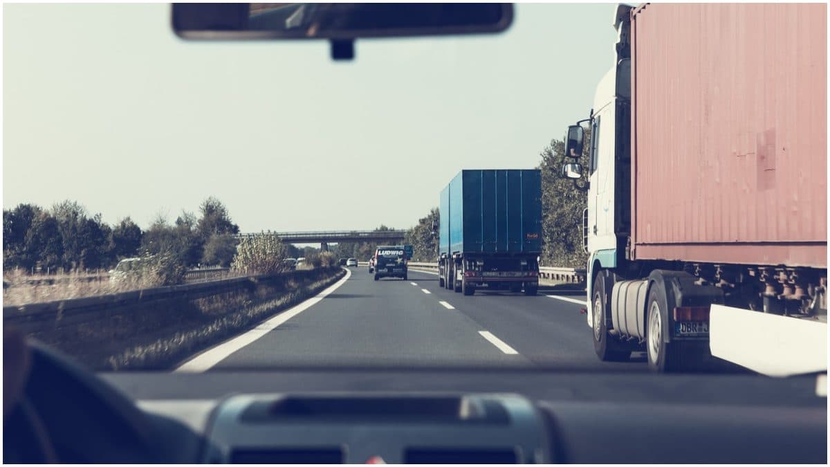 Vehicles on Road