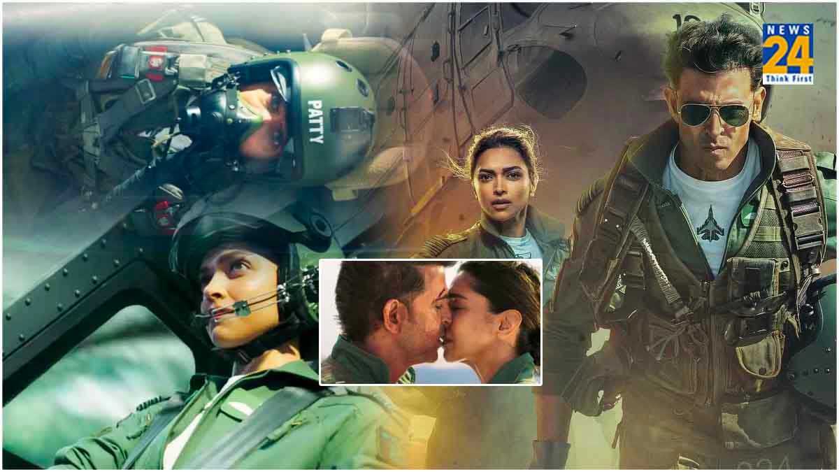 एयरफोर्स की यूनिफॉर्म में Kiss करना Hrithik- Deepika को पड़ा महंगा, विंग कमांडर ने Fighter टीम को भेजा नोटिस