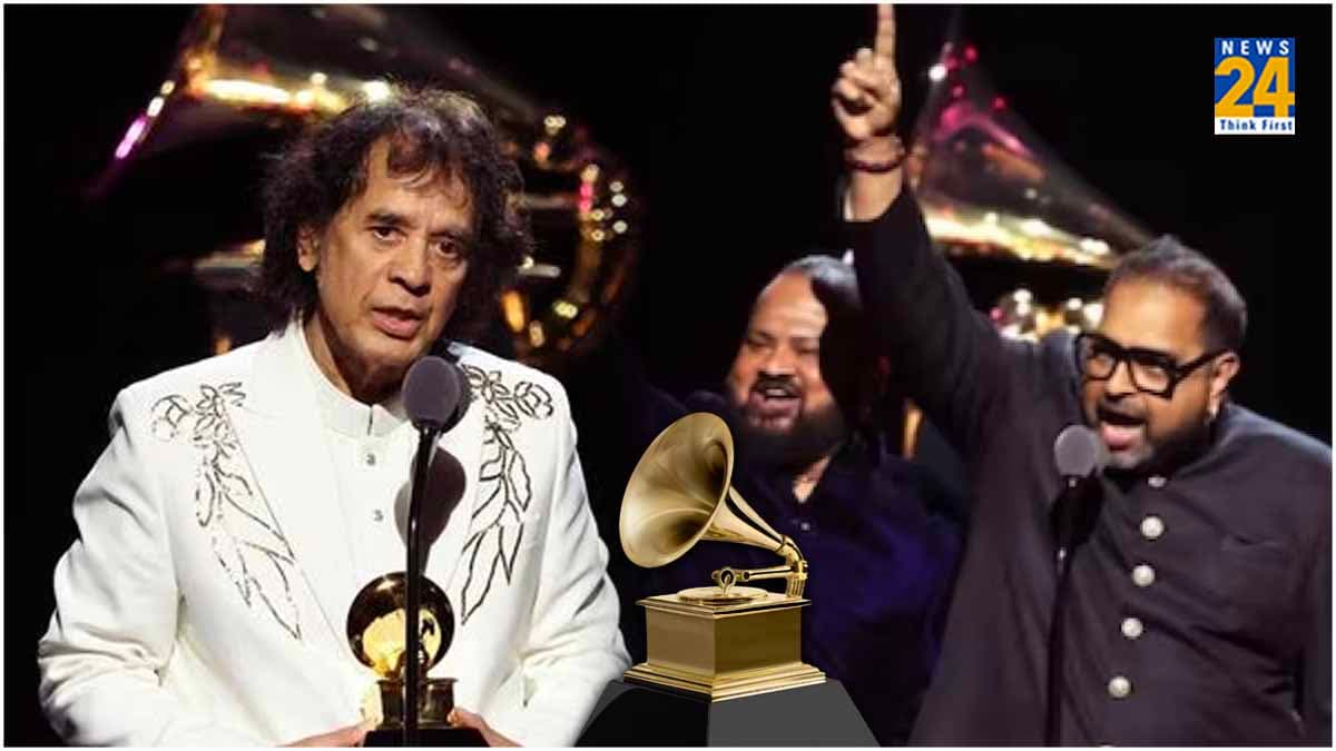 Grammy Awards 2024 में फिर भारत का जलवा, शंकर महादेवन-जाकिर हुसैन ने जीता ग्रैमी