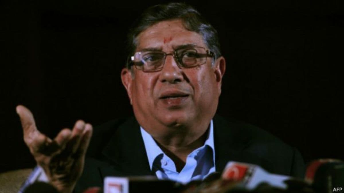 BCCI के पूर्व अध्यक्ष एन श्रीनिवासन की कंपनियों पर ED का छापा, दफ्तरों की हुई तलाशी