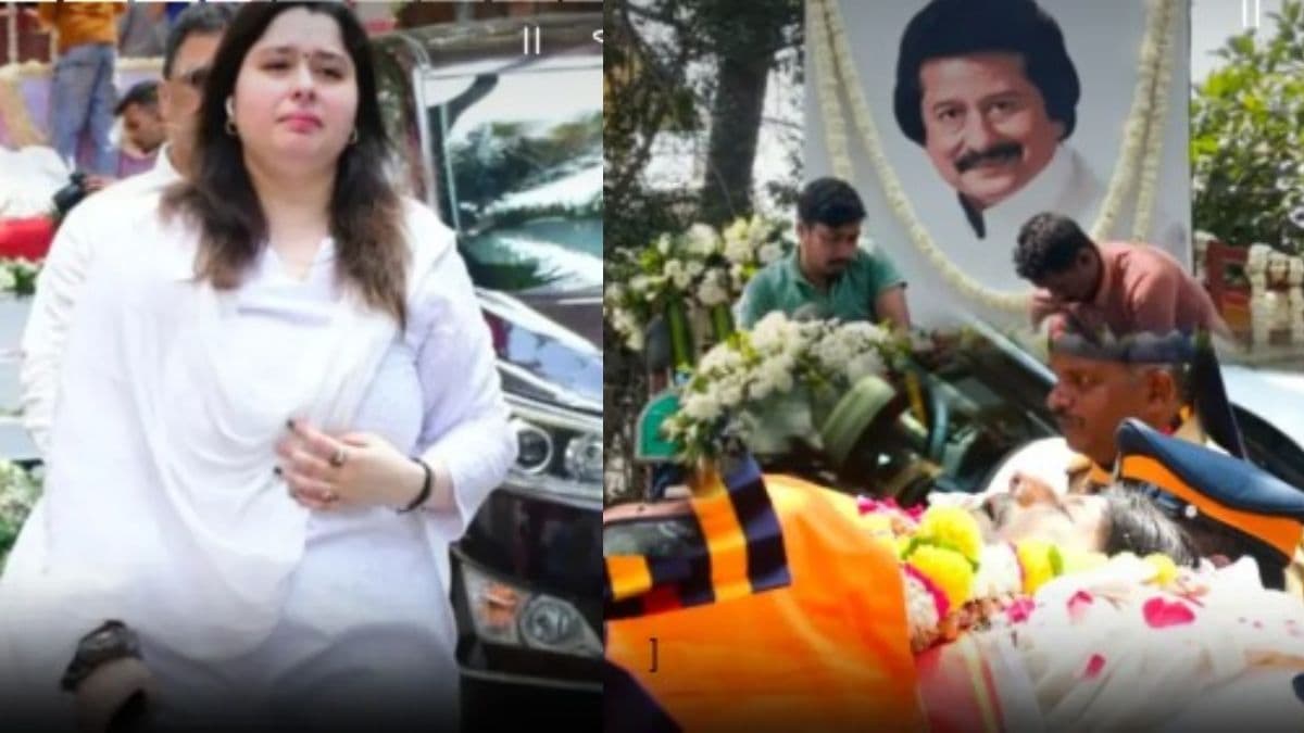 Pankaj Udhas Last Rites: अंतिम विदाई में रो रोकर बेटी बेहाल, कौन-कौन से सेलेब्स पहुंचे?