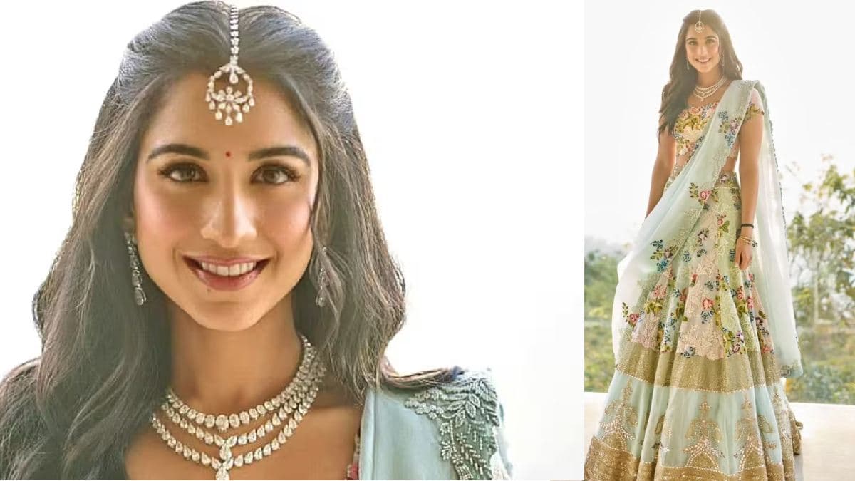 कीमती हार और महंगा लहंगा, वेडिंग फंक्शन में कुछ यूं सजी Radhika Merchant