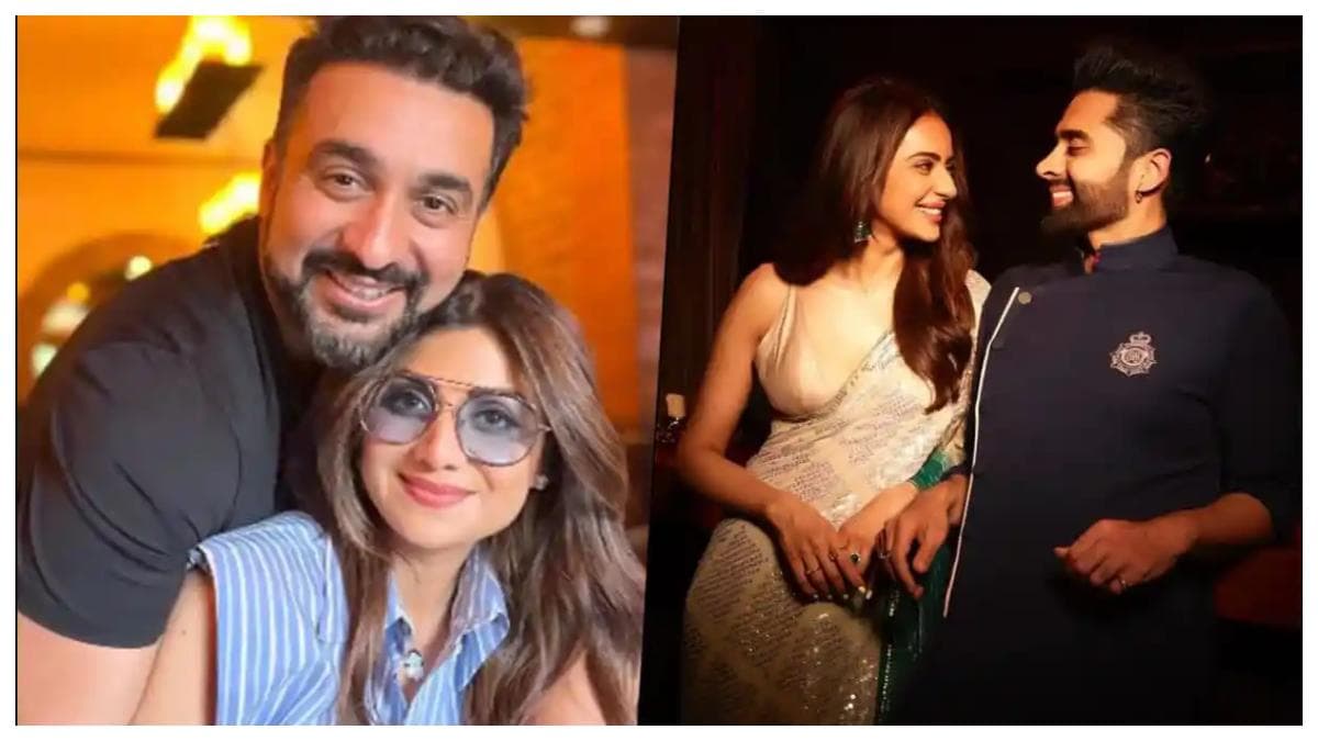 Shilpa Shetty-Raj Kundra ने जमकर लगाए ठुमके, रकुल-जैकी की शादी में कपल ने बांधा समां
