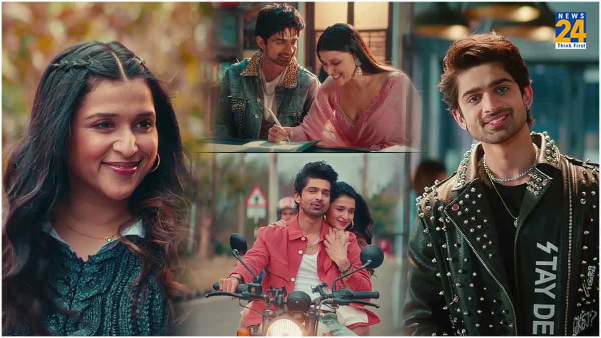 Abhishek Kumar और Manara Chopra की जबरदस्त केमिस्ट्री, बेहद रोमांटिक है Saanware सॉन्ग