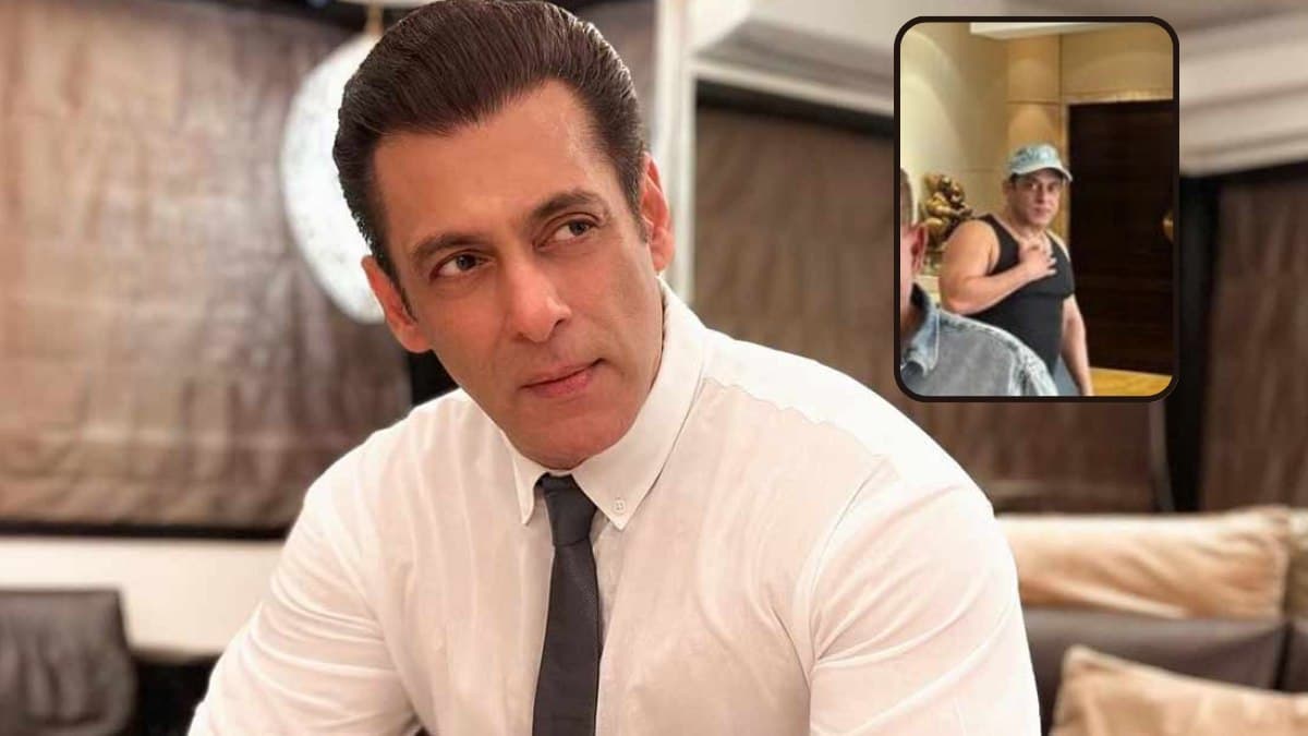 Galaxy से फैन संग फोटो वायरल होने पर Salman Khan हुए ट्रोल, लोग बोले- 'तोंद दिख रही है'