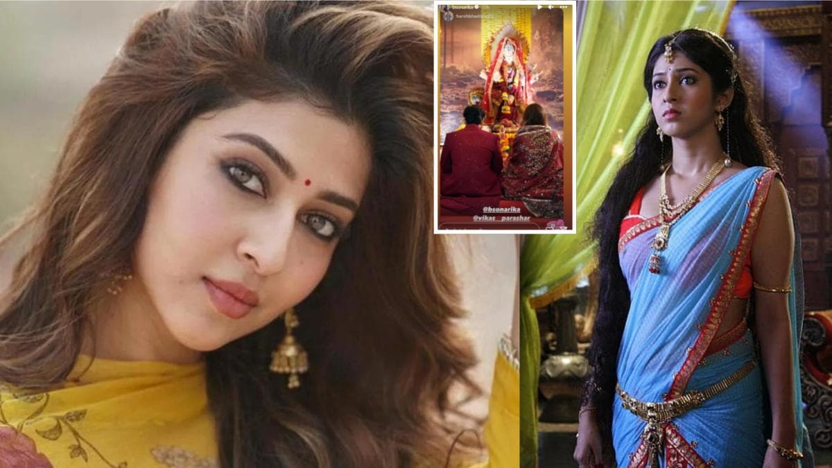 इस खास रस्म के साथ हुई Sonarika Bhadoria की शादी की शुरुआत, तस्वीरें आईं सामने