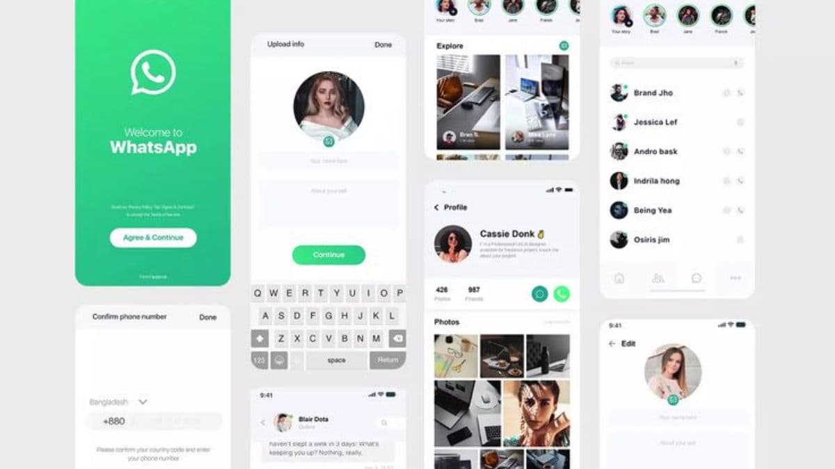 WhatsApp का बदलने वाला है डिजाइन! स्क्रीन पर यूं दिखेंगे स्टेटस...