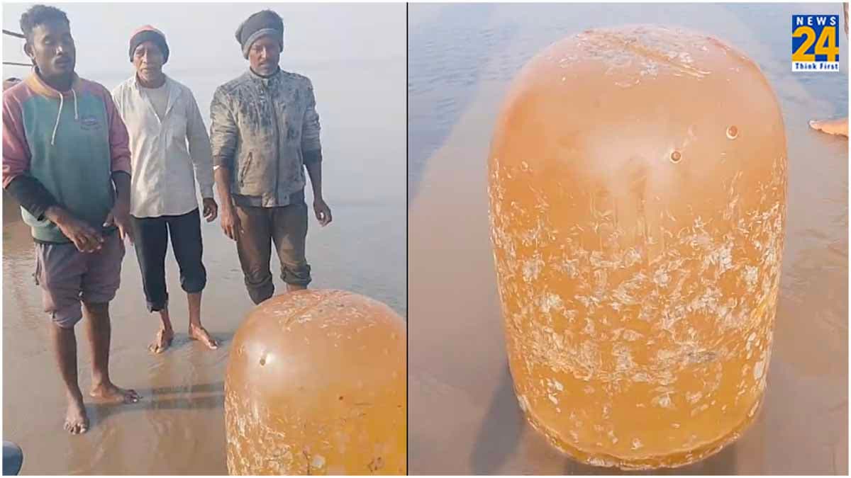 Gujarat: समुद्र में मिला 100 किलो का शिवलिंग, दर्शन के लिए उमड़े लोग