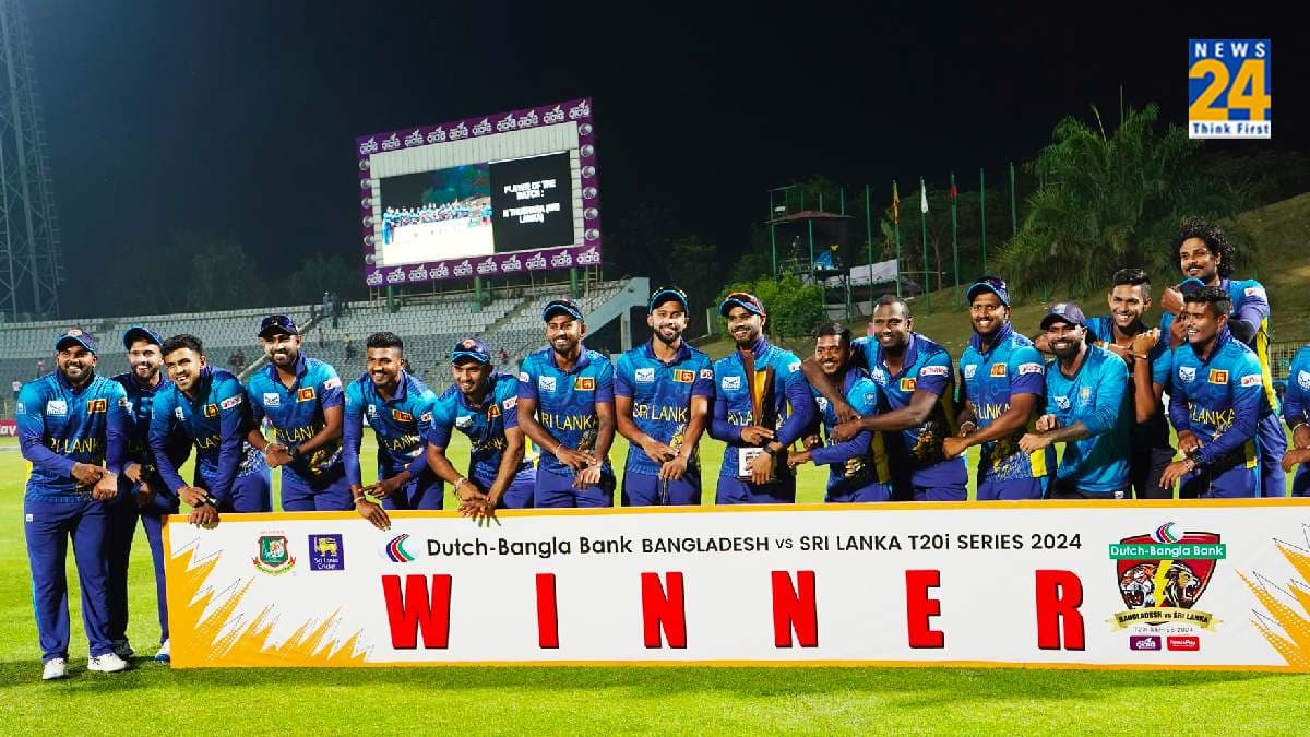 SL vs BAN: 'टाइम आउट विवाद' पर फिर शुरू हुआ बवाल, सीरीज जीतने के बाद श्रीलंका ने बांग्लादेश को चिढ़ाया