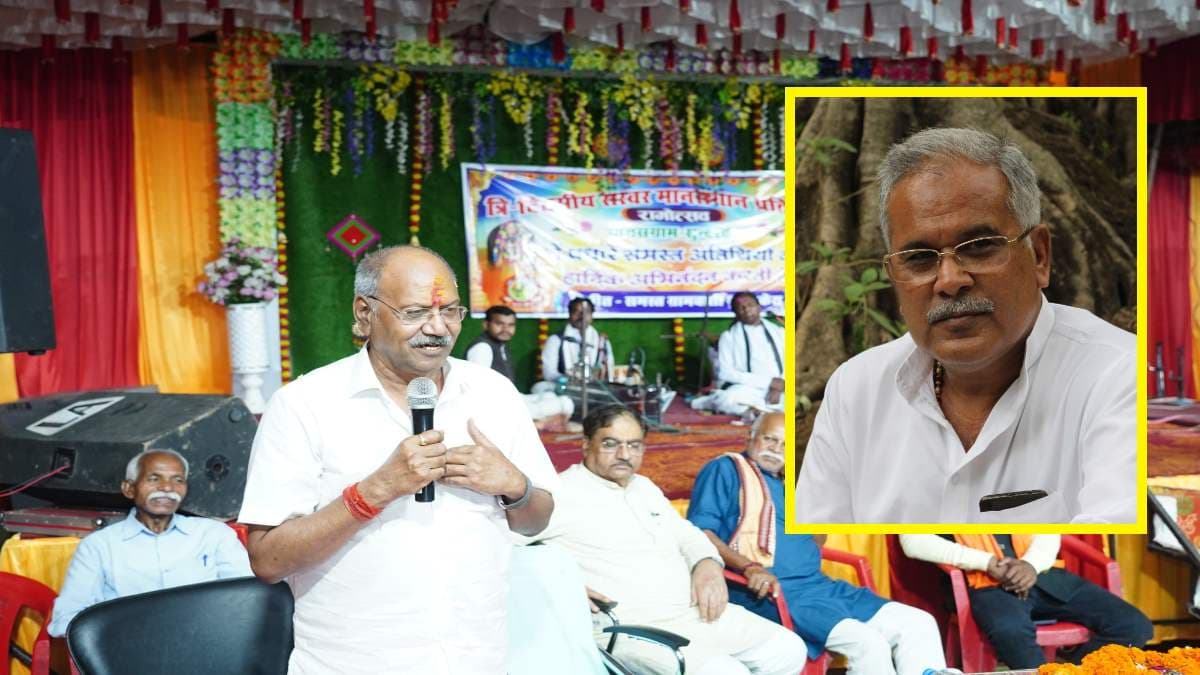 छत्तीसगढ़ के पूर्व CM भूपेश बघेल पर बृजमोहन अग्रवाल का पलटवार, बोले- उन्होंने मान ली अपनी हार