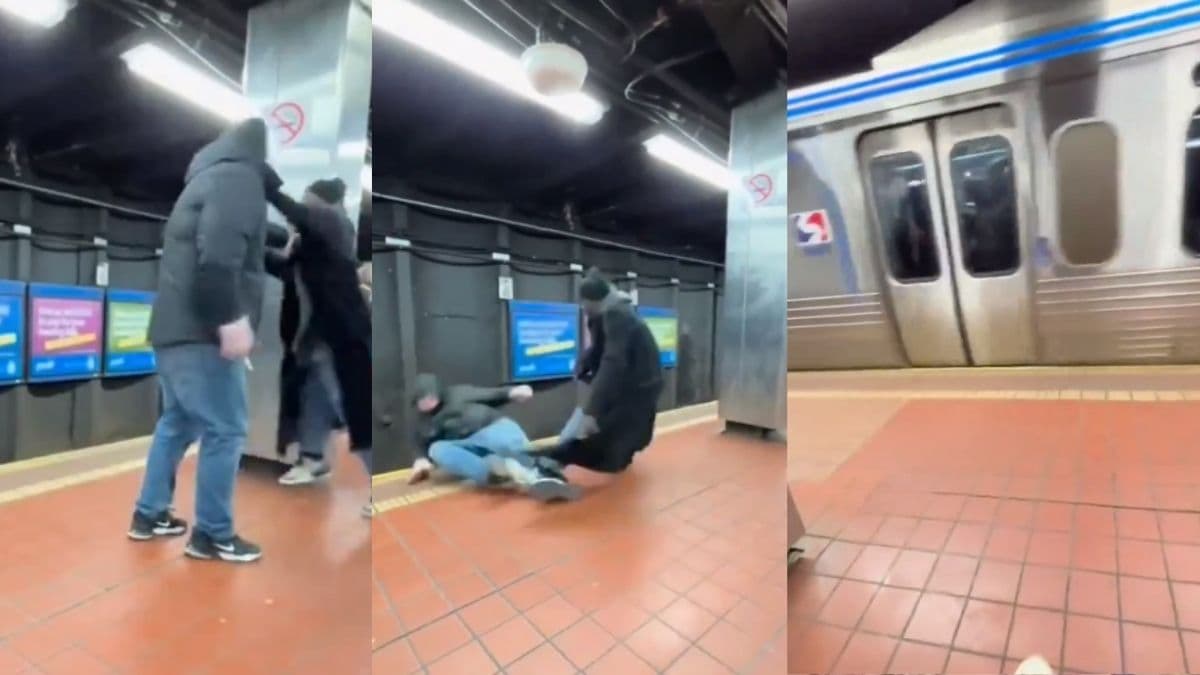 Fight at Railways Station