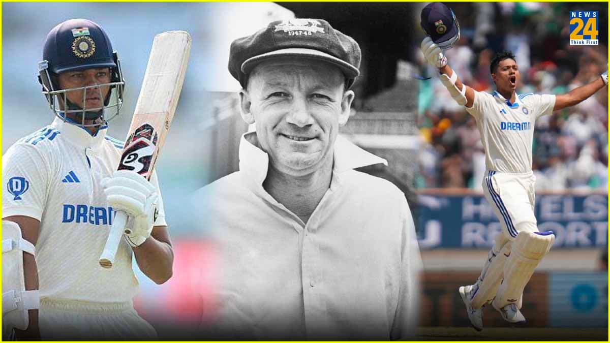 IND vs ENG: यशस्वी जायसवाल का कमाल, गावस्कर और कोहली को छोड़ा पीछे; डॉन ब्रैडमैन के क्लब में शामिल