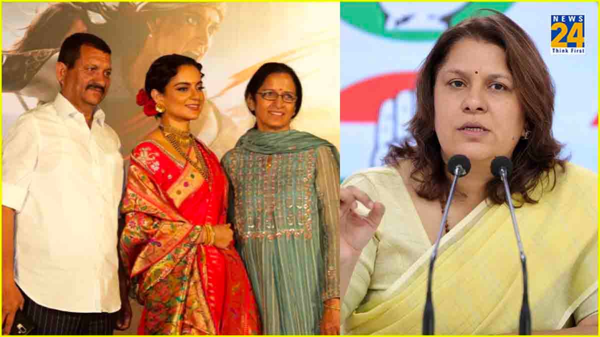 कांग्रेस नेता Supriya Shrinate पर भड़के Kangana Ranaut के पेरेंट्स, इलेक्शन कमीशन से लगाई ये गुहार