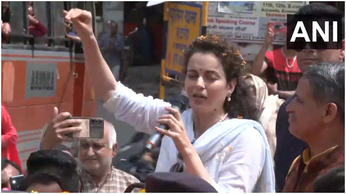 रोड शो के साथ कंगना ने शुरू किया अभियान! कैसा रहा पहला चुनावी कार्यक्रम?