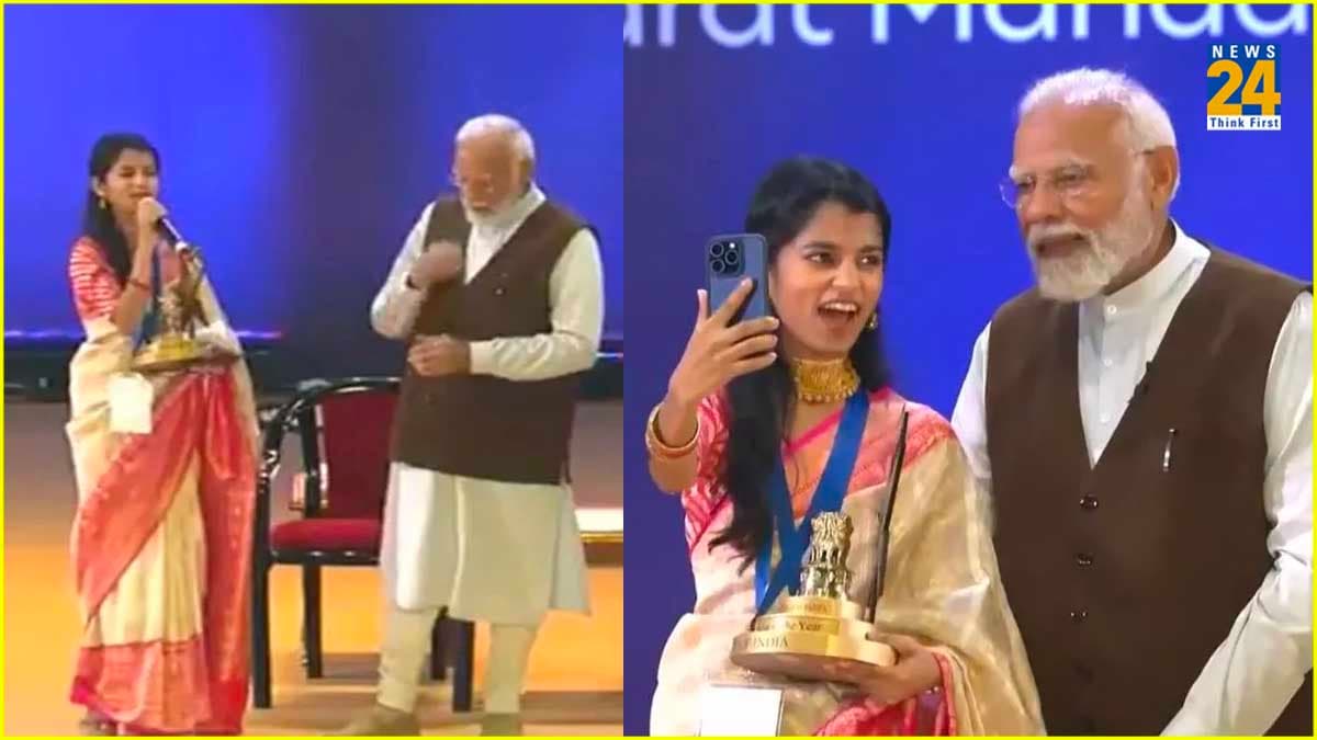 कौन हैं Maithili Thakur? जिनसे PM Modi ने की शिव भजन सुनाने की गुजारिश, कहा - मेरा सुनकर थक गए...