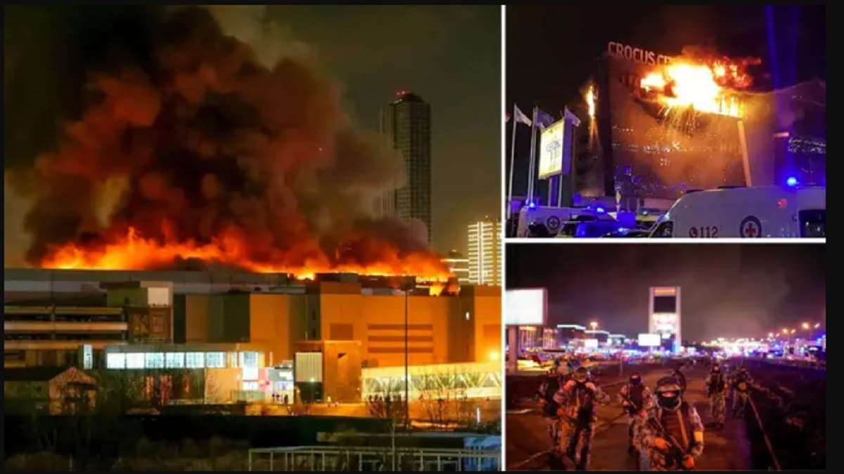 टॉयलेट में 28 लाशें, गोलियां मारते आतंकी, दम तोड़ते लोग; Moscow Terror Attack का वीडियो आया सामने