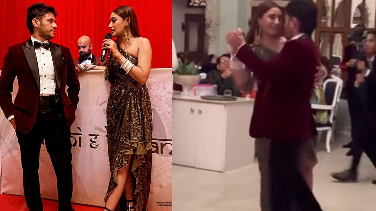 Surbhi Chandna का रिसेप्शन वीडियो भी हुआ लीक, रोमांटिक मूड में दिखा न्यूली मैरिड कपल