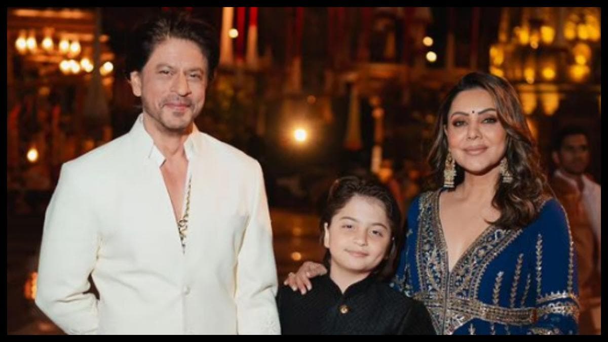 Shahrukh Khan ने Gauri से कहा- मैं हूं यहां... Anant-Radhika की प्री-वेडिंग में झूमे King-Queen