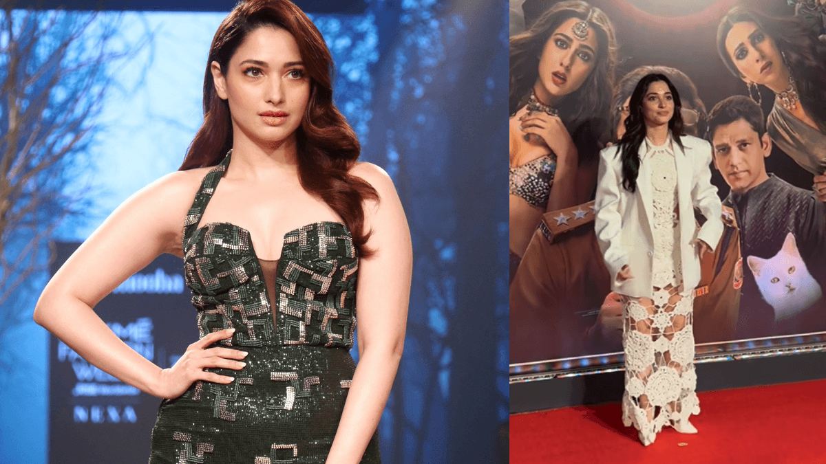 टेबल पर बिछाने वाला कपड़ा पहन आईं Tamannaah Bhatia! स्टाइलिश ड्रेस देख लोगों ने उड़ाया मजाक