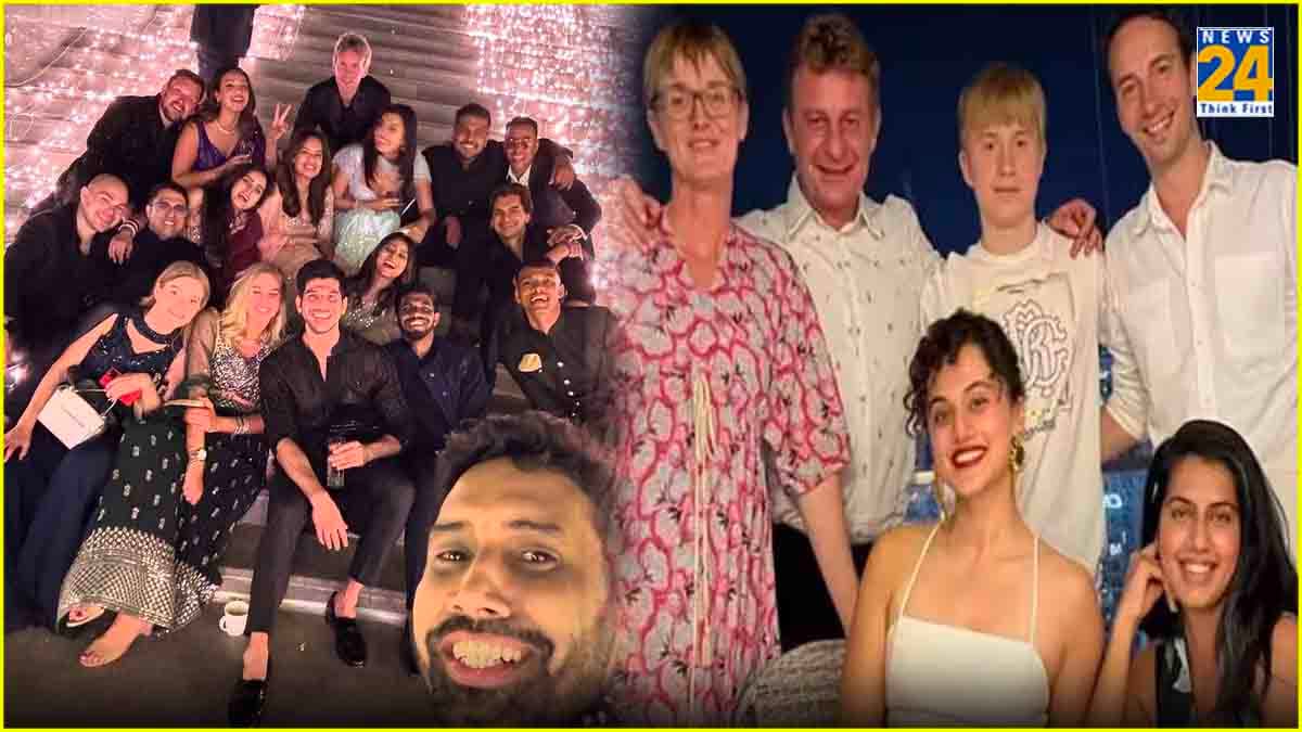 Taapsee Pannu ने क्या में सच में कर ली सीक्रेट वेडिंग? अंग्रेज पति संग वायरल हुईं तस्वीरें