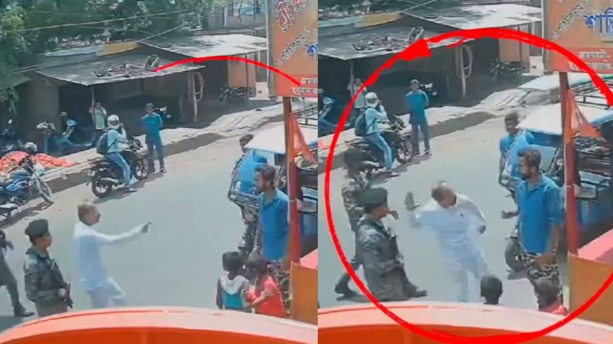 TMC कार्यकर्ता पर आपा खो बैठे कांग्रेस नेता अधीर रंजन चौधरी, धक्का-मुक्की का वीडियो वायरल