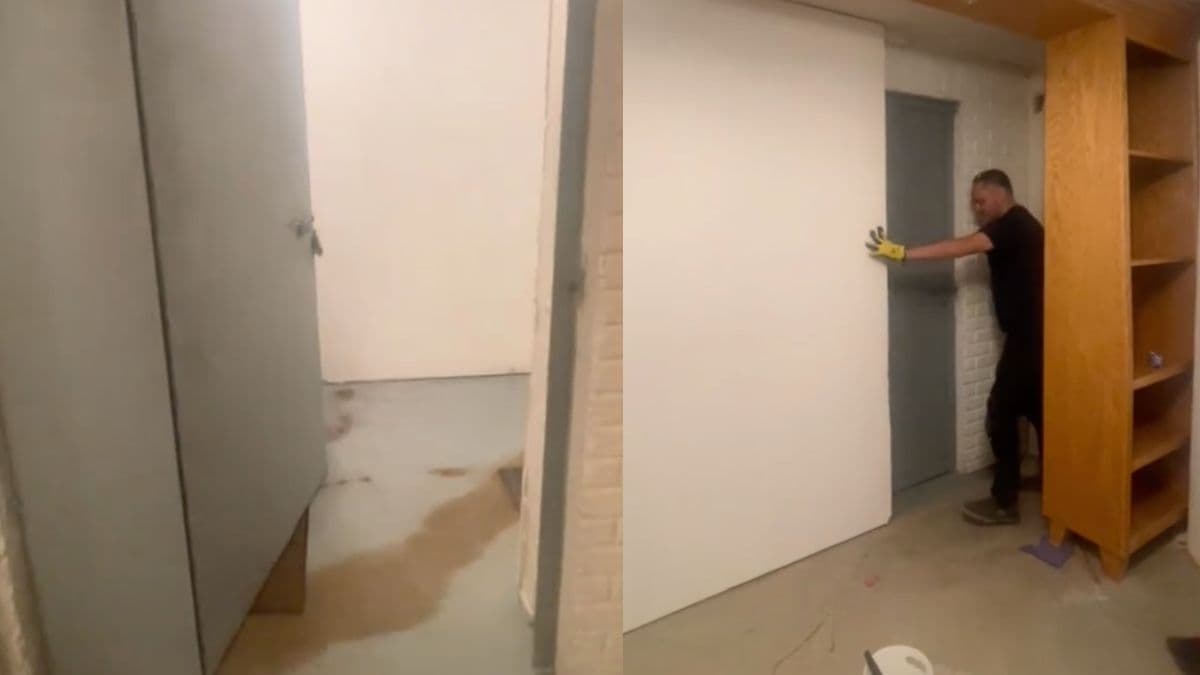 Couple Discovers Secret Room