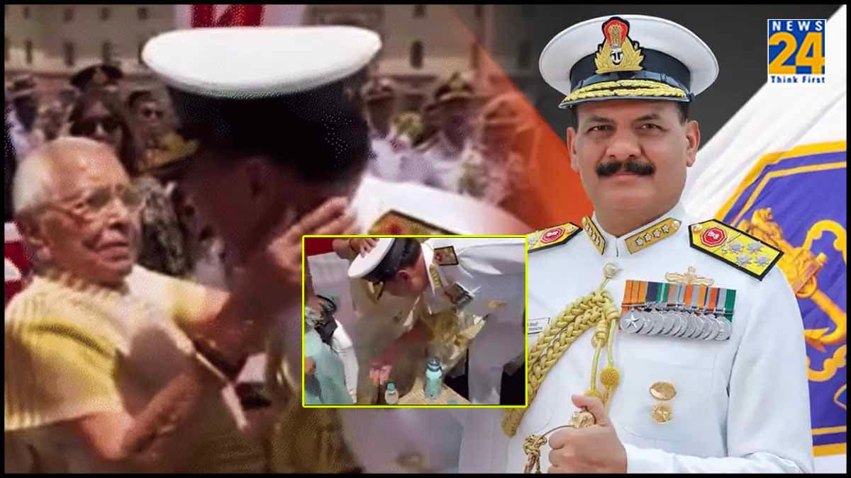 कौन हैं दिनेश त्रिपाठी? जिन्होंने मां के पैर छूकर नेवी चीफ का संभाला पदभार
