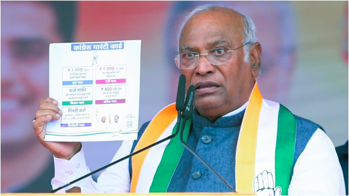 Congress Chief Mallikarjun Kharge