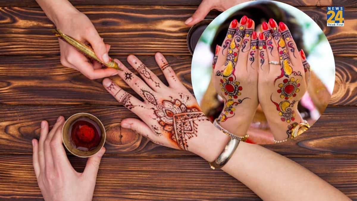 ईद पर हाथ-पैरों में लगानी है मेहंदी? ये हैं 5 सिंपल डिजाइन, देखें तस्वीरें